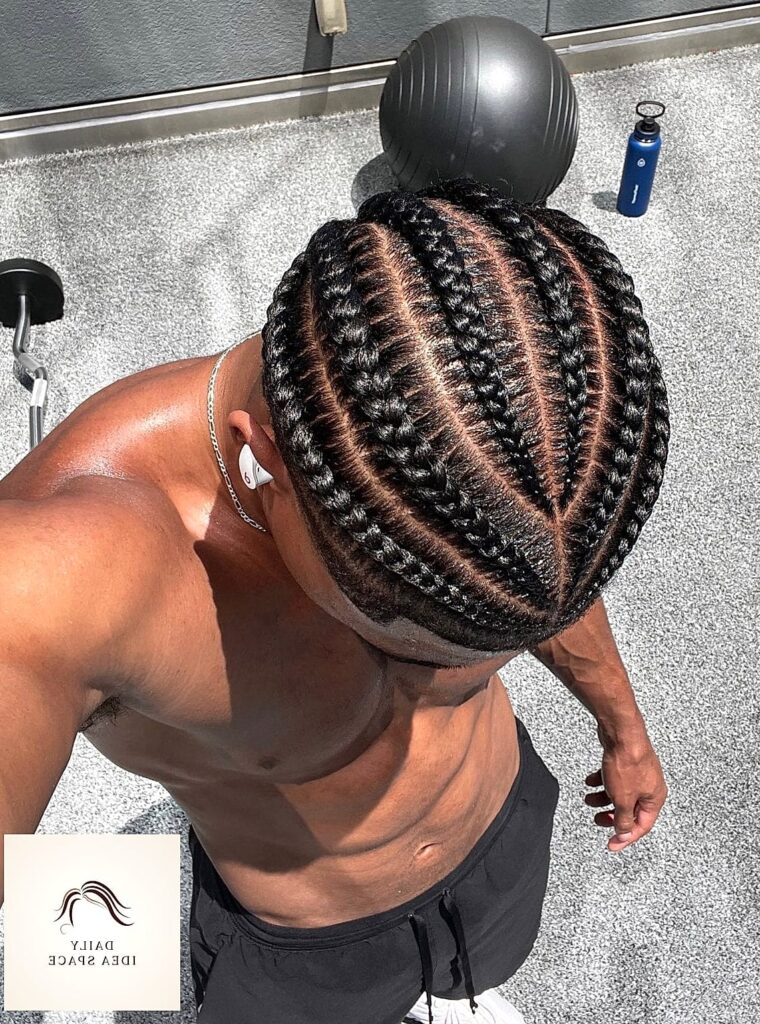 28 Cornrow Hairstyles For Men Looks You'll Want to Screenshot Immediately 1 featured 1360