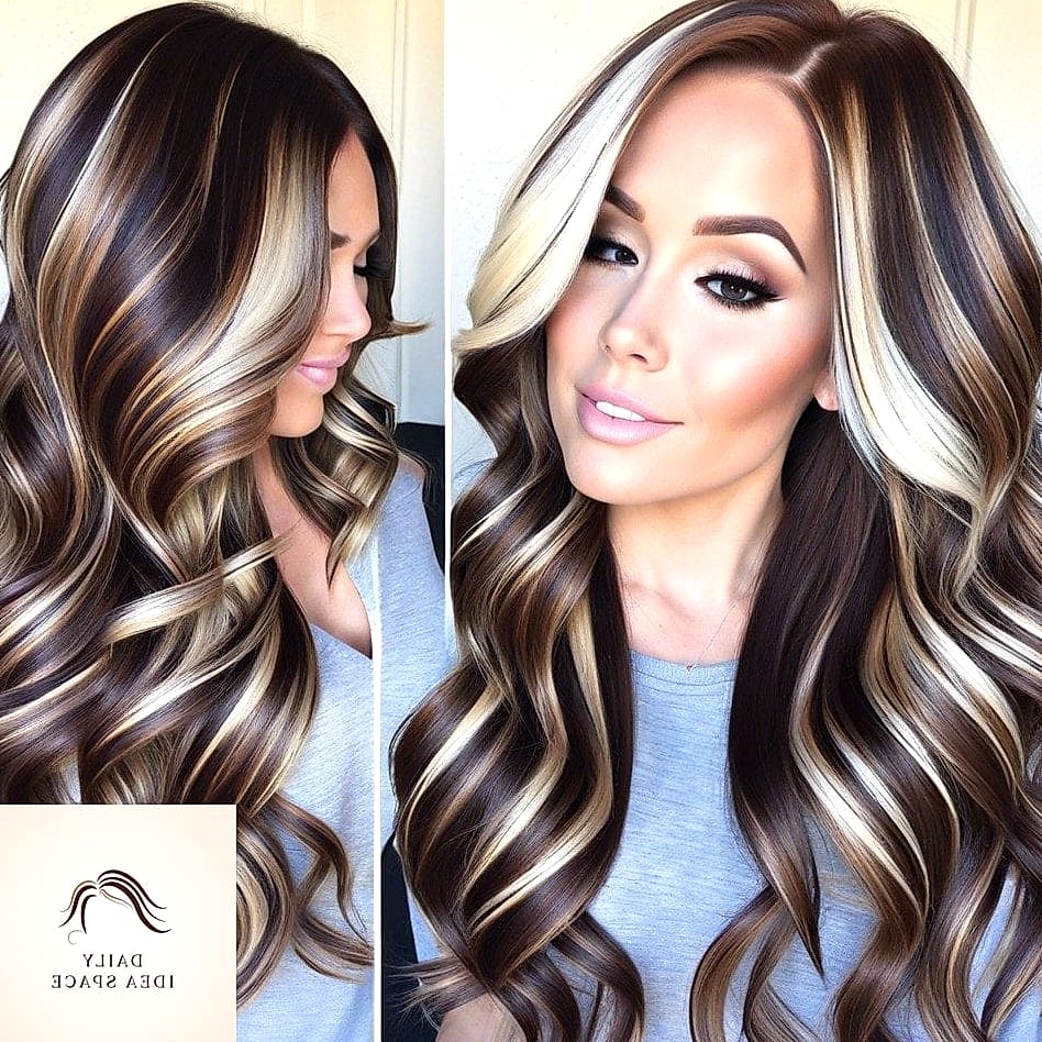 20 Peekaboo Hair Color Ideas That Are Breathtakingly Beautiful 9 Ash Blonde with Lavender Peekaboo