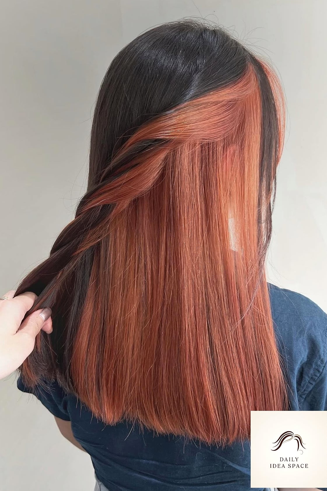 20 Peekaboo Hair Color Ideas That Are Breathtakingly Beautiful 4 Balayage Brunette with Caramel Peekaboo