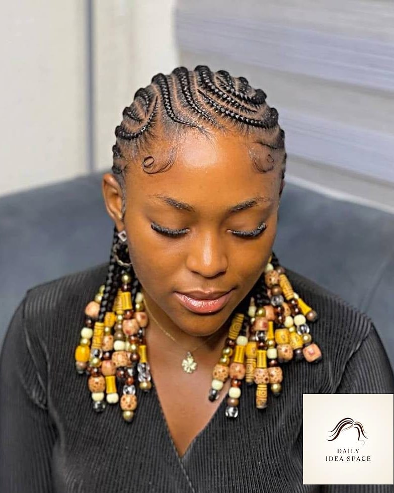24 Braids Ideas Ideas That Are Absolutely Stunning 24 Beaded Waist-Length Large Braids