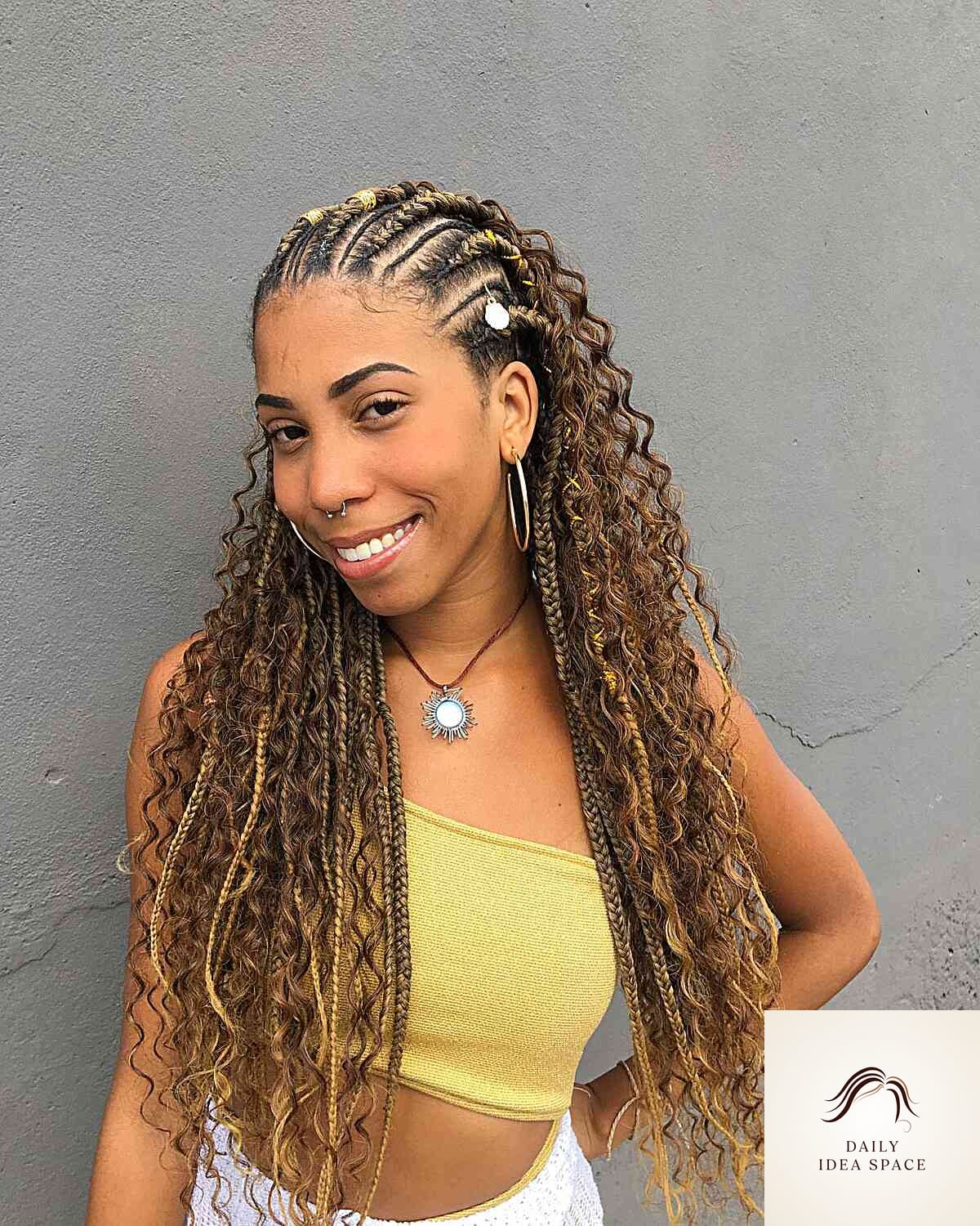 30 Braid Hairstyles For Black Women Ideas You Need to Try Next 2 Black and Blonde Fulani Braids with Accessories