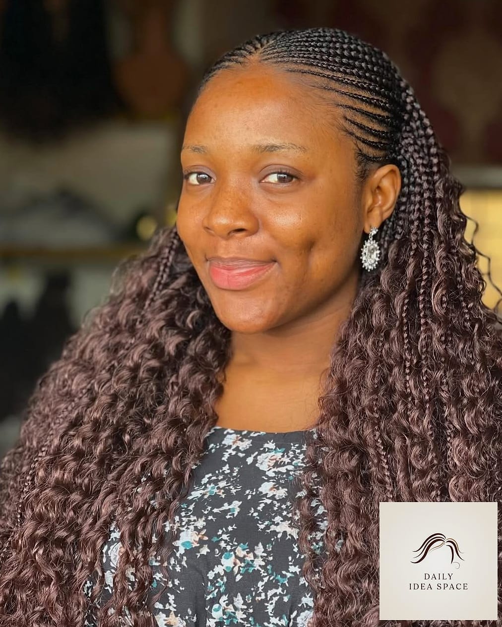 20 Braids For Black Hair Ideas That Are Breathtakingly Beautiful 5 Black and Brown Cornrow Braids