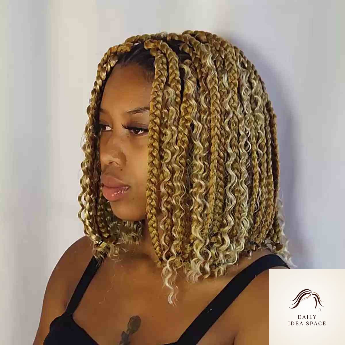 Blonde Bob Braids