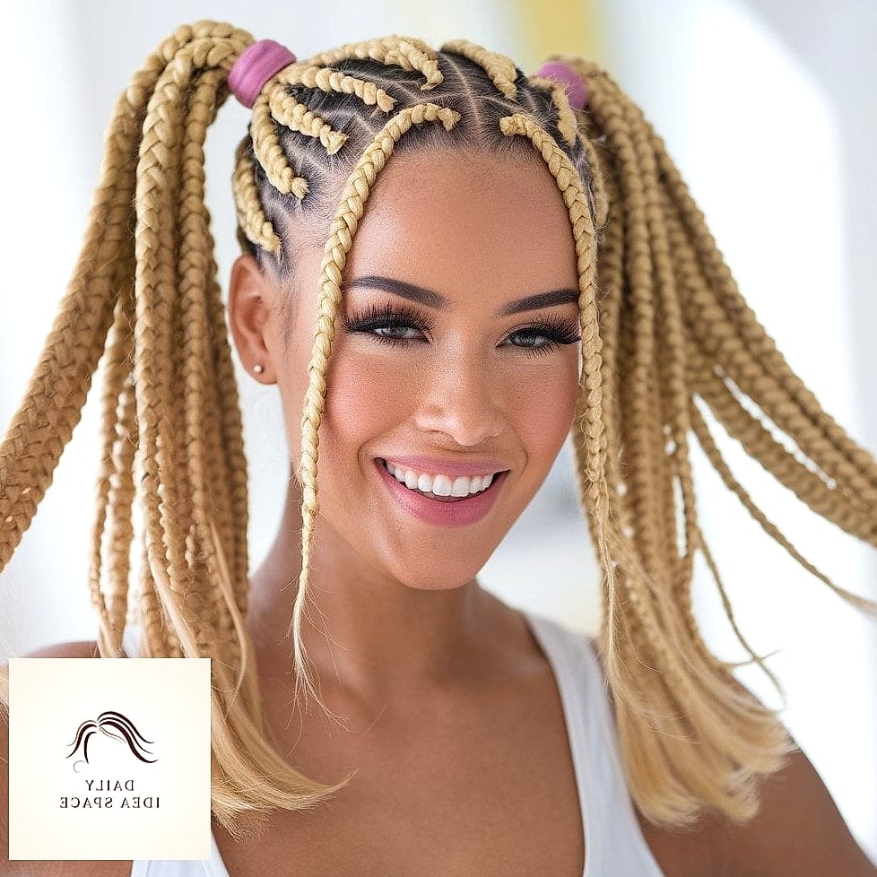 Blonde Box Braids