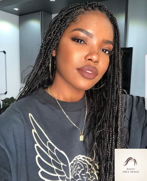 25 Tranças Box Braids Ideas That Are Going Viral on Pinterest Right Now 18 Bohemian box braids