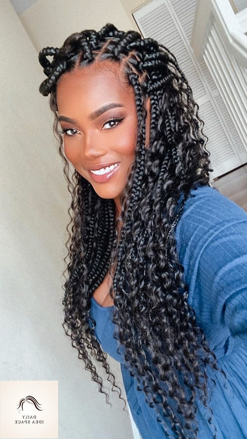 26 African Braids Hairstyles Ideas That Are Gorgeous and So Inspiring 17 Bohemian Braids