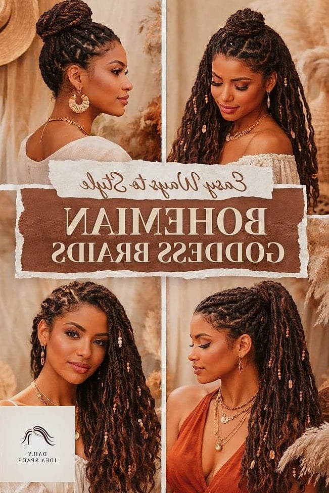 Bohemian Goddess Braids