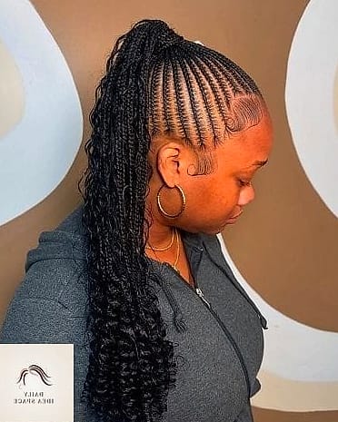 28 Stitch Braids Looks You'll Want to Screenshot Immediately 14 Bohemian Stitch Braids