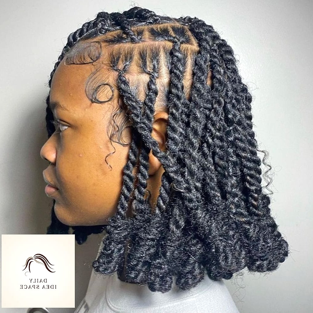 27 Boho Braids Hairstyles Ideas Every Woman Needs to See 21 Boho Braids with Loc-Style Twisted Ends