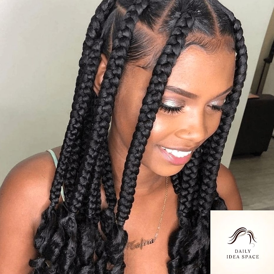 26 Hairstyles Braids Ideas That Are Gorgeous and So Inspiring 14 Box Braids
