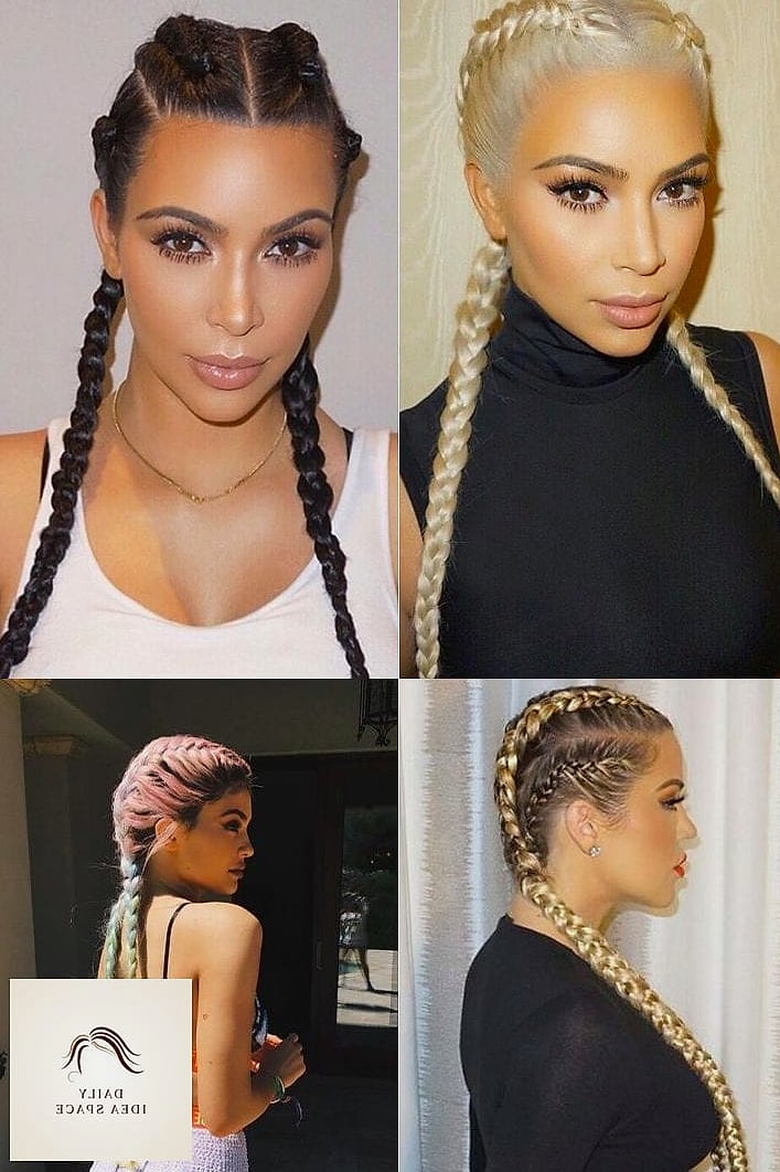 27 Hairstyles For Braids Ideas Every Woman Needs to See 5 Boxer Braids
