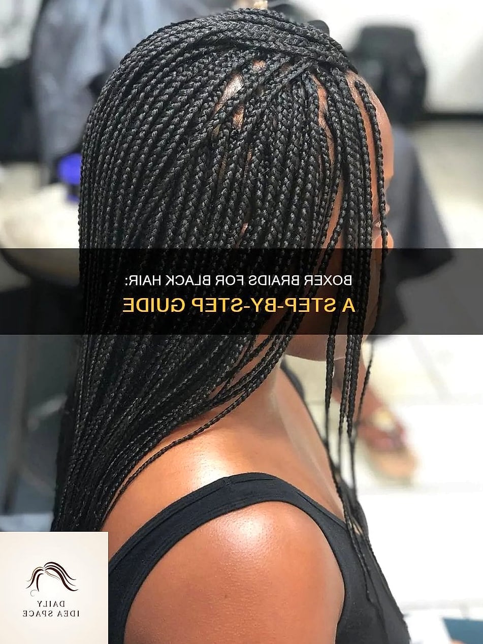 28 Hair Braids Looks You'll Want to Screenshot Immediately 6 Boxer Braids