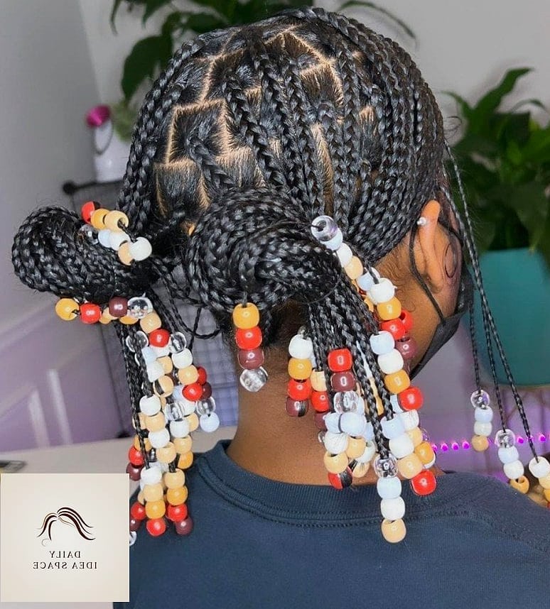 28 Hair Braids Looks You'll Want to Screenshot Immediately 23 Braid with Beads