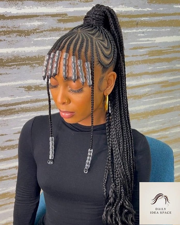 26 Hairstyles Braids Ideas That Are Gorgeous and So Inspiring 18 Braided Bangs