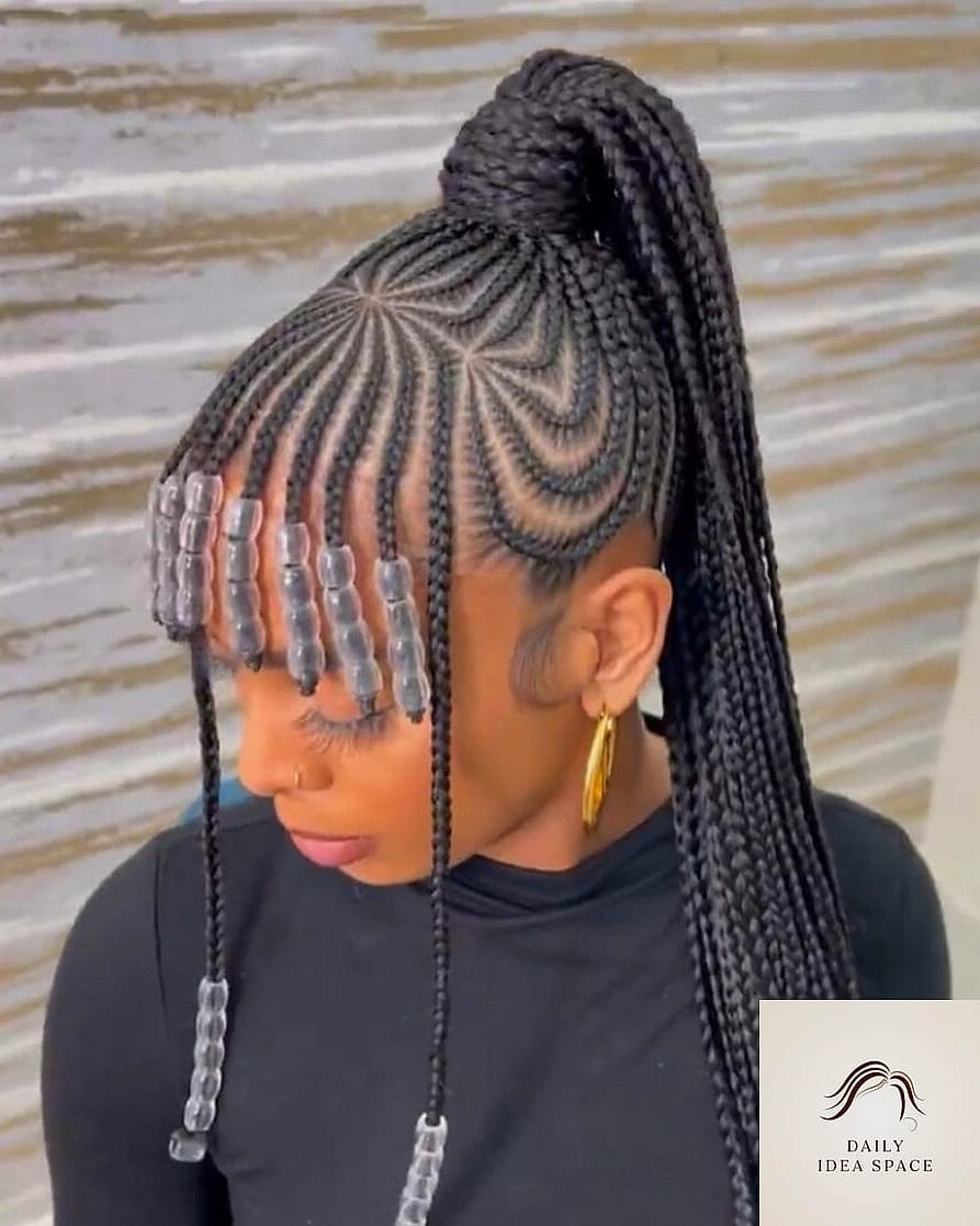 28 Hair Braids Looks You'll Want to Screenshot Immediately 22 Braided Bangs