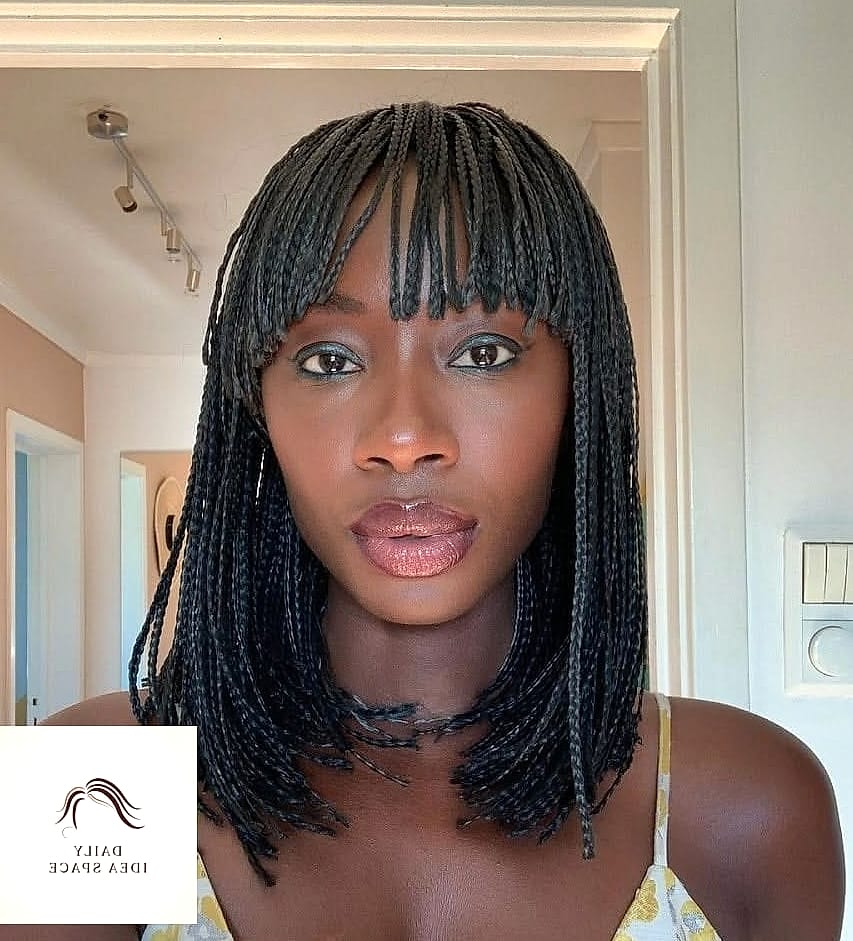 Braided Bangs