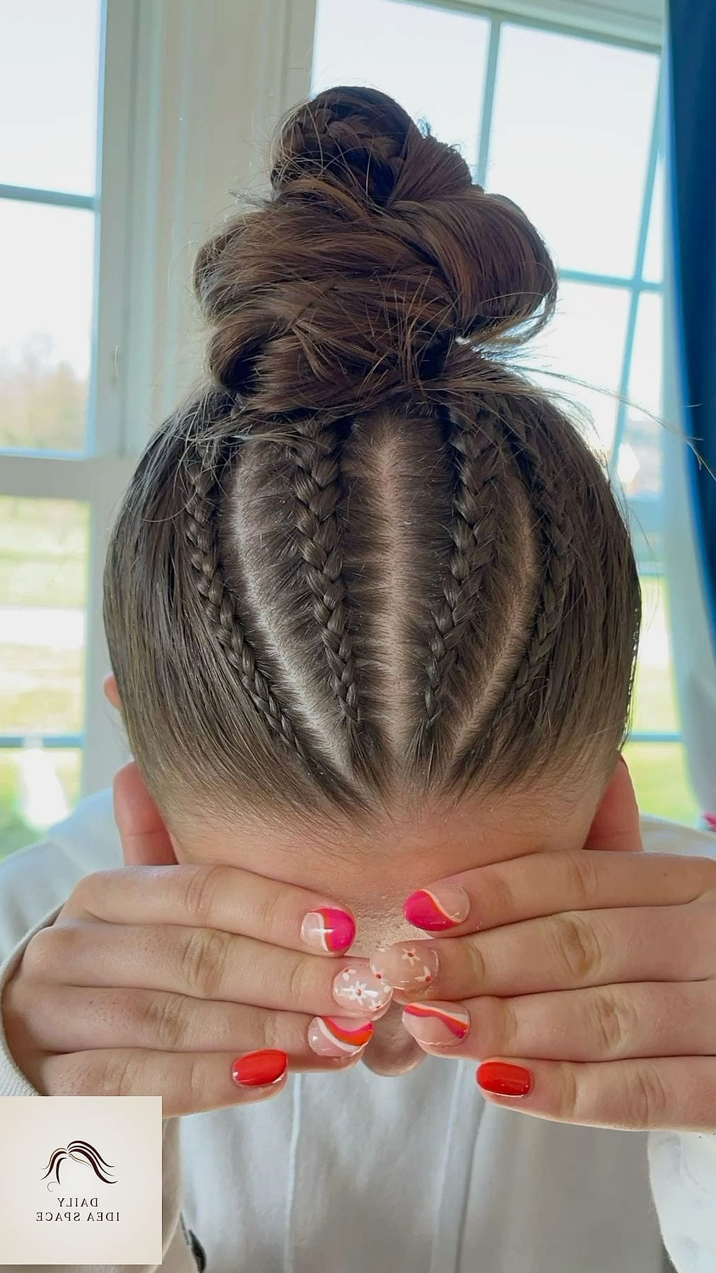Braided Bangs