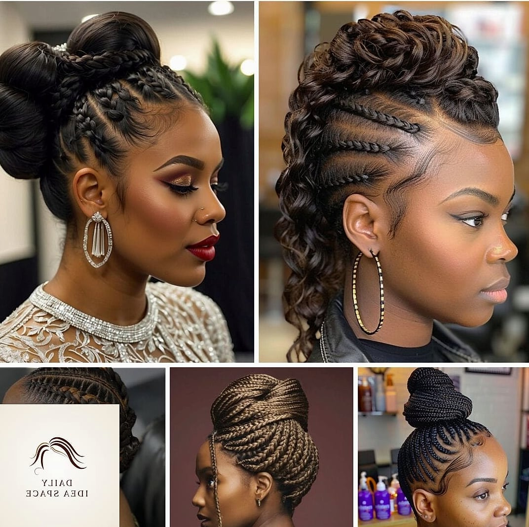 20 Braids Hairstyles Ideas That Will Make You Book Your Appointment Immediately 13 Braided Bun