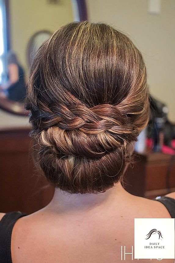 28 Hair Braids Looks You'll Want to Screenshot Immediately 26 Braided Chignon