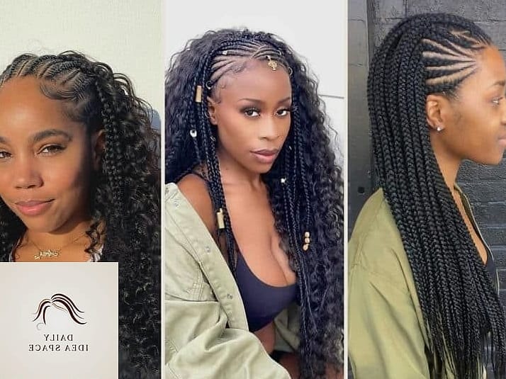 20 Braids Hairstyles Ideas That Will Make You Book Your Appointment Immediately 17 Braided Half-Up
