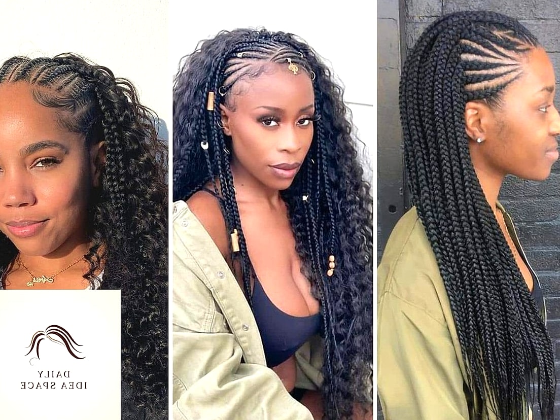 27 Hairstyles For Braids Ideas Every Woman Needs to See 8 Braided Half-Up Style