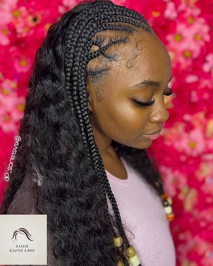28 Hair Braids Looks You'll Want to Screenshot Immediately 17 Braided Half-Up Half-Down