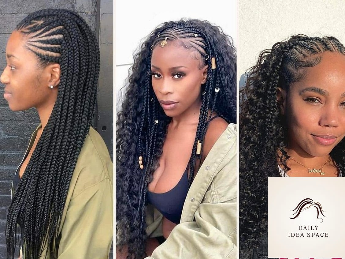 Braided Half-Up Pigtails