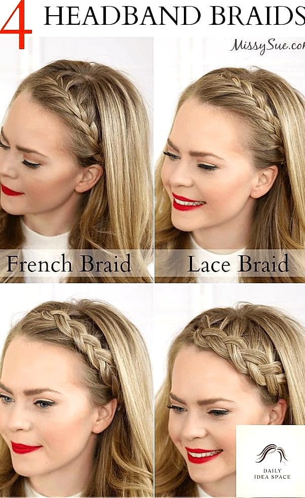 22 Quick Braided Hairstyles Ideas That Will Transform Your Look 16 Braided Headband