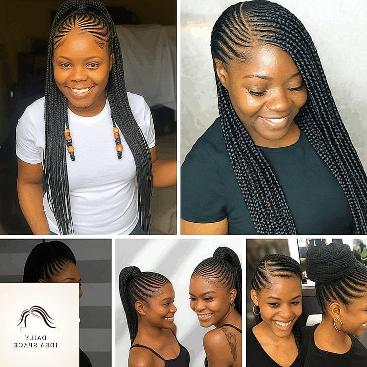 Braided Low Bun