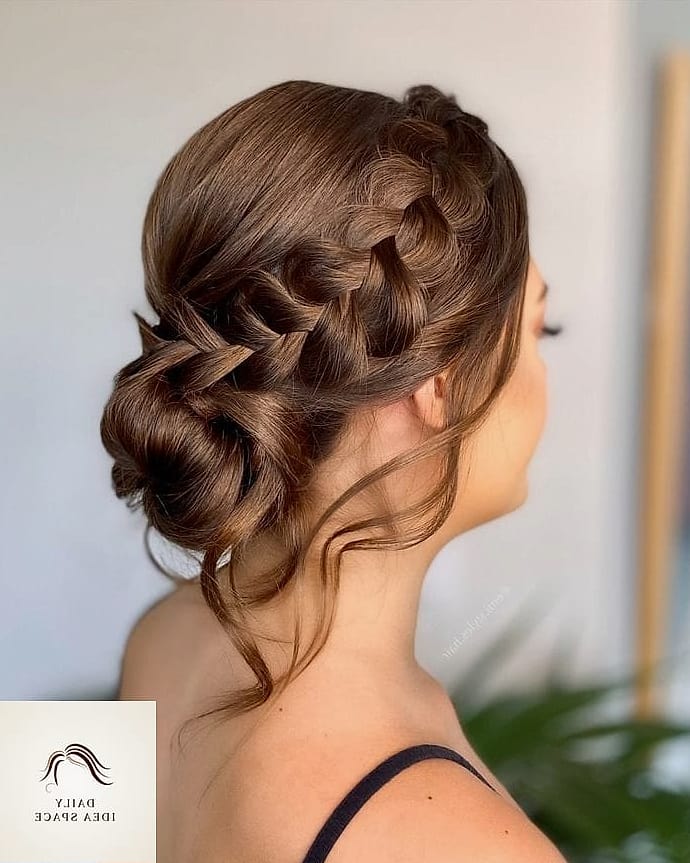 22 Hair Styles Braids Ideas That Will Transform Your Look 21 Braided Low Bun
