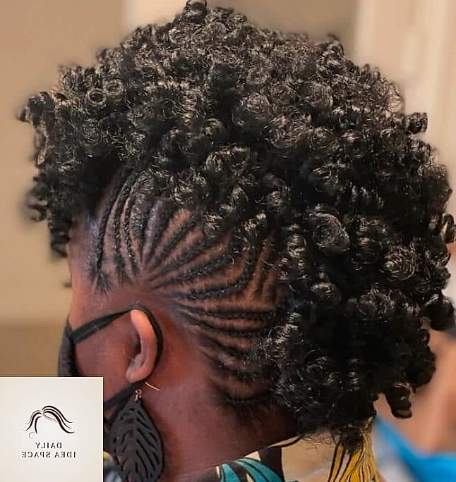 24 Cute Braided Hairstyles Ideas That Are Absolutely Stunning 18 Braided Mohawk Style