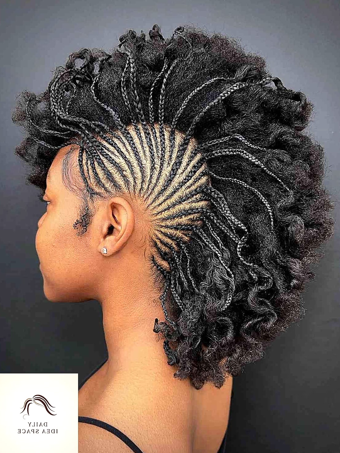 27 Hairstyles For Braids Ideas Every Woman Needs to See 24 Braided Mohawk
