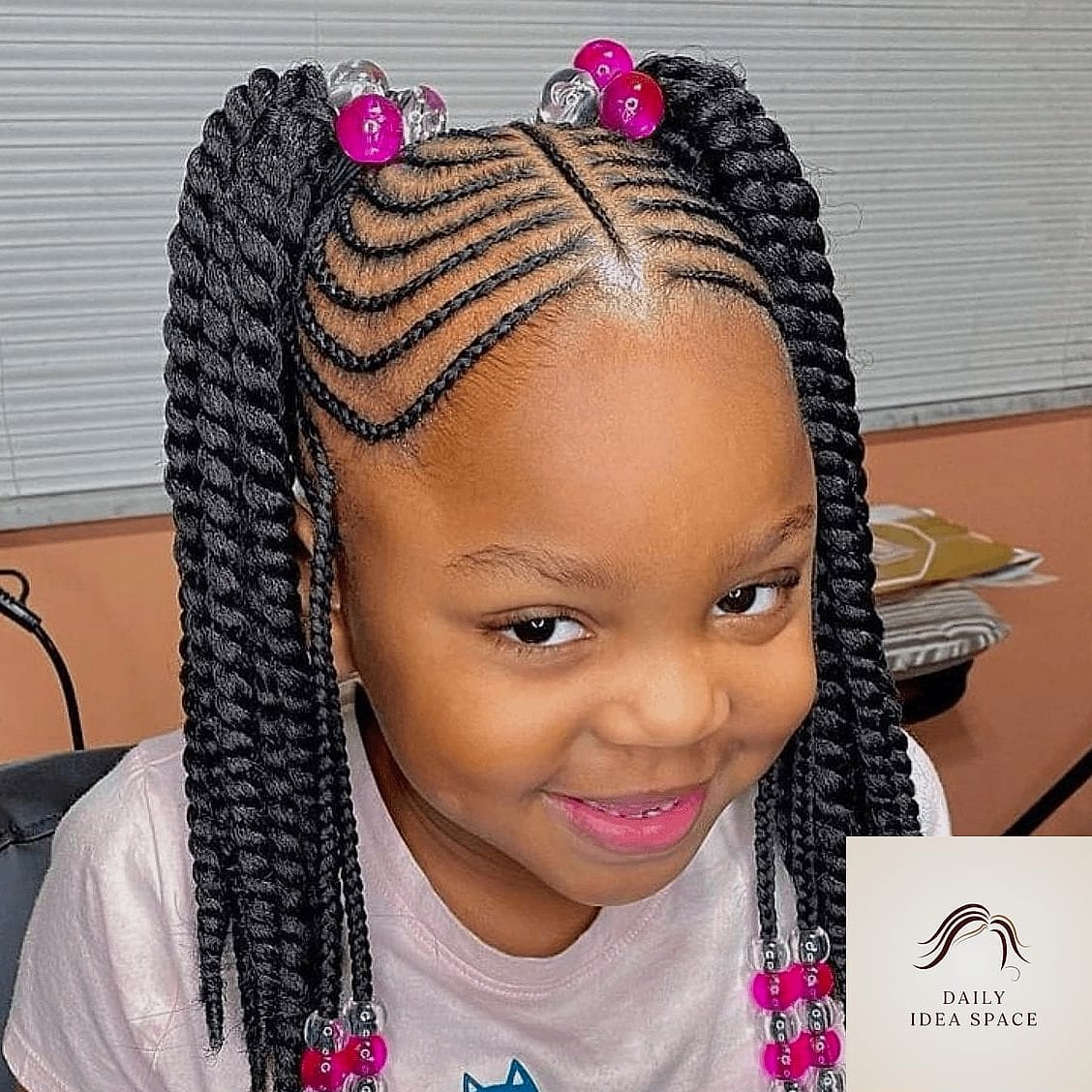 23 Kids Braided Hairstyles Inspo Ideas Worth Pinning Immediately 23 Braided Pigtail Loops