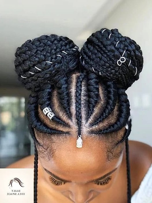 30 Easy Braided Hairstyles Ideas You Need to Try Next 29 Braided Pigtail Buns