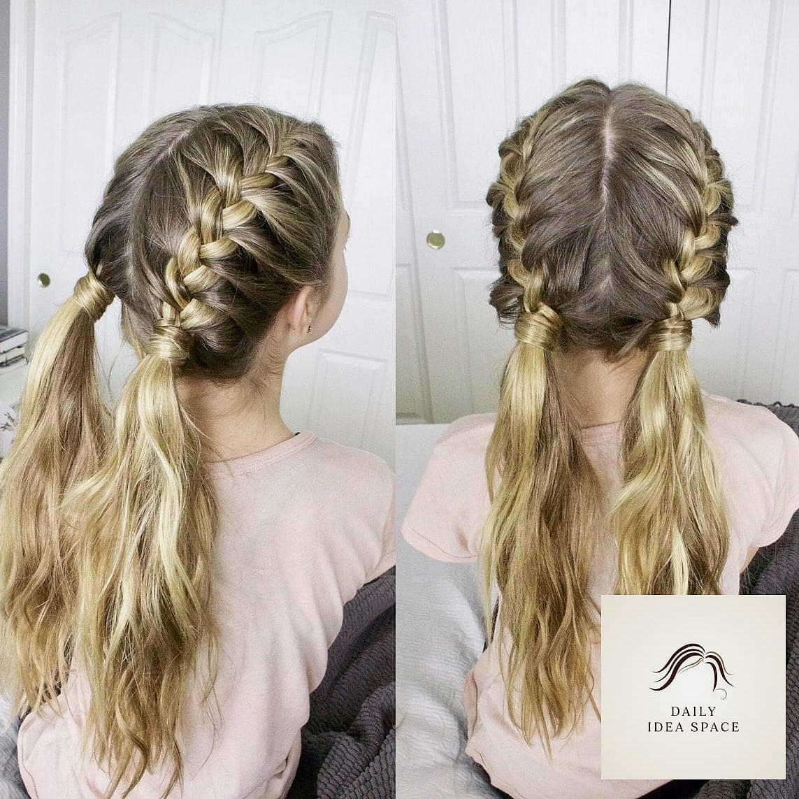 22 Two Braids Ideas That Will Transform Your Look 19 Braided Pigtails with an Undercut