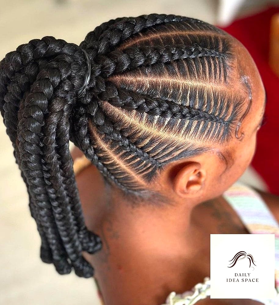 20 Braids Hairstyles Ideas That Will Make You Book Your Appointment Immediately 14 Braided Ponytail