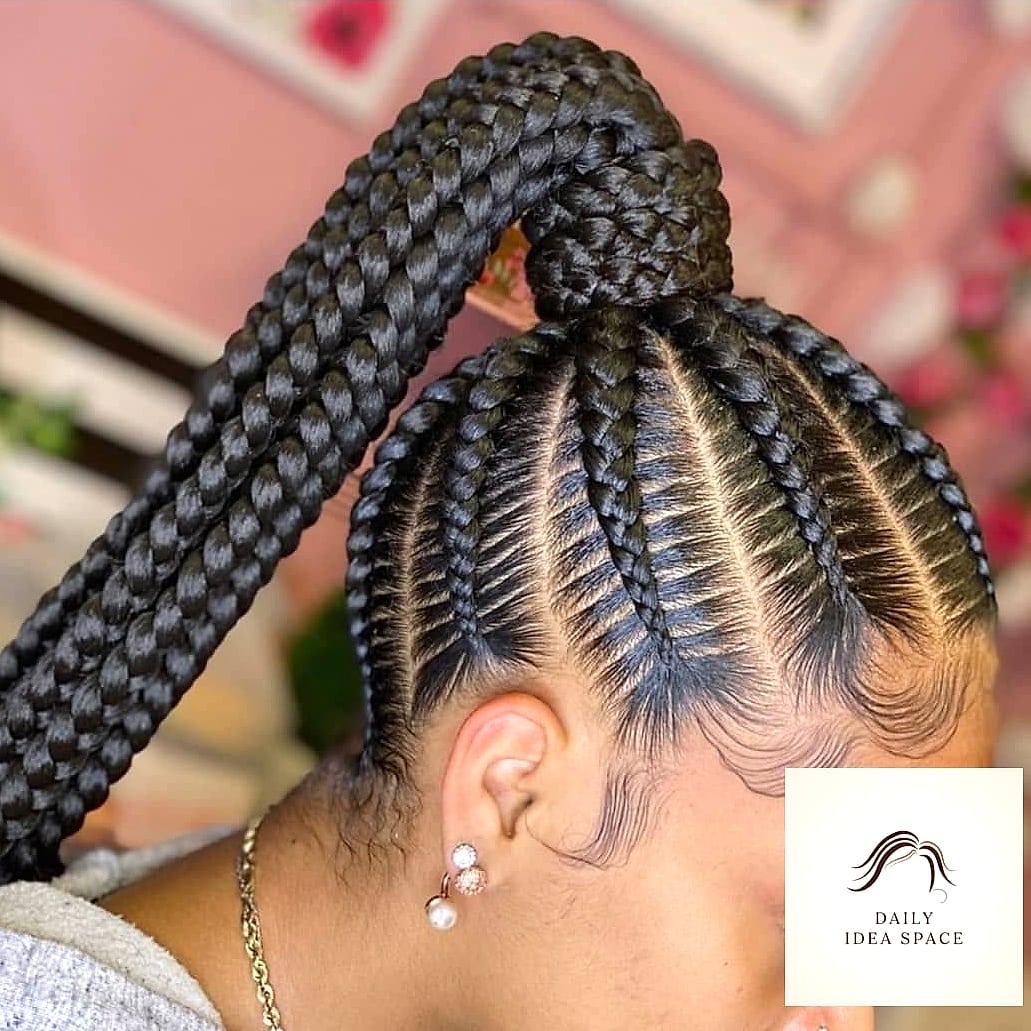 Braided Ponytail Wrap