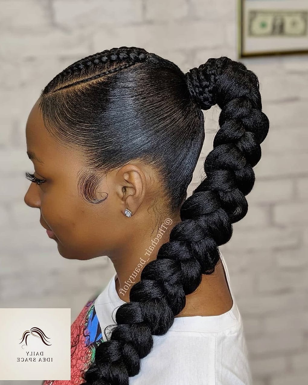 22 Quick Braided Hairstyles Ideas That Will Transform Your Look 11 Braided Ponytail