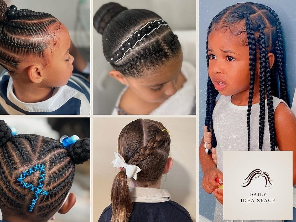 23 Braids For Kids Inspo Ideas Worth Pinning Immediately 12 Braided Pull-Through Style