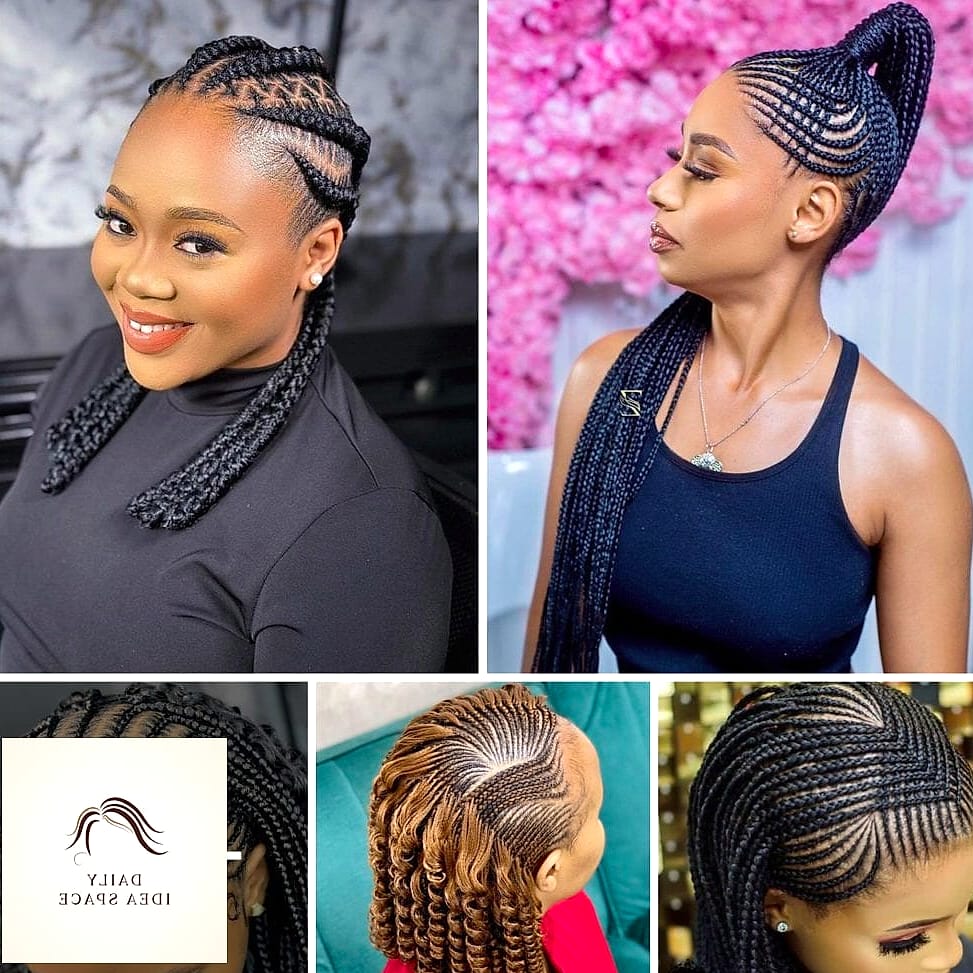 26 African Braids Hairstyles Ideas That Are Gorgeous and So Inspiring 18 Braided Space Buns