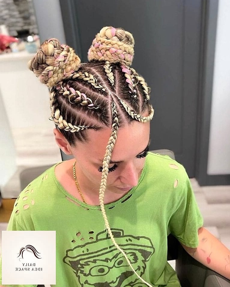 28 Hair Braids Looks You'll Want to Screenshot Immediately 19 Braided Space Buns