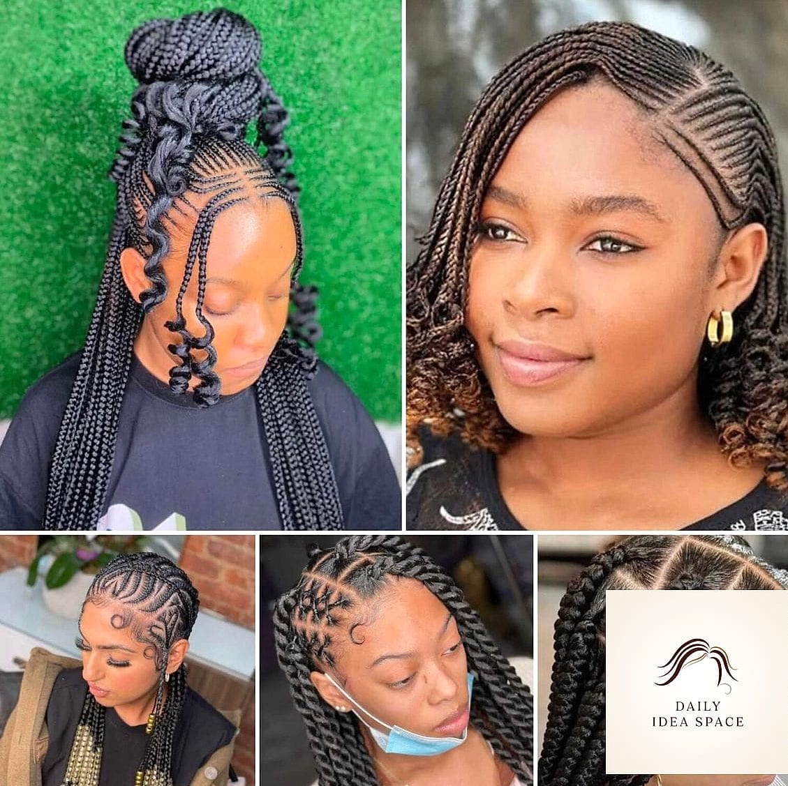 Braided Top Knot