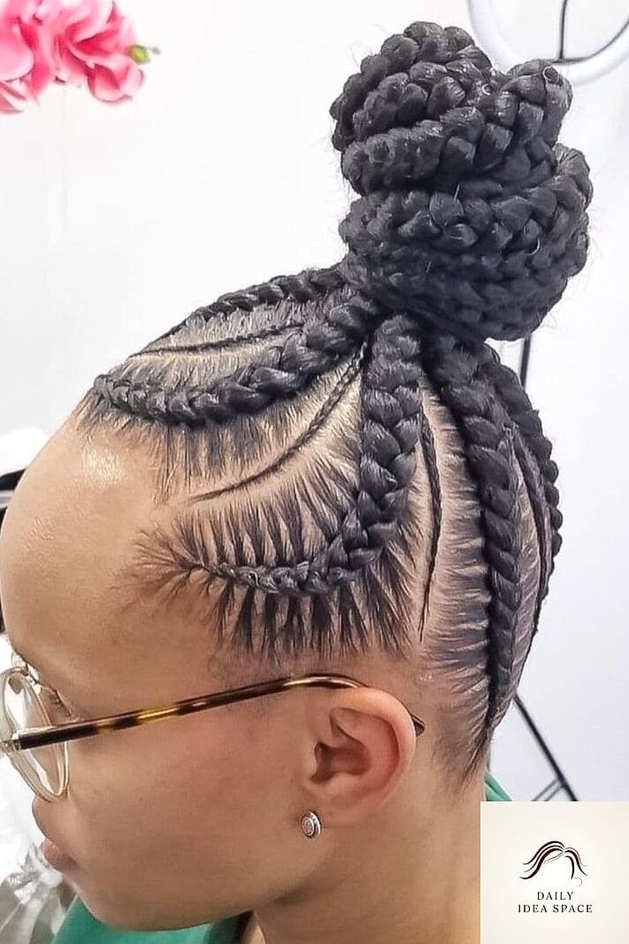 30 Easy Braided Hairstyles Ideas You Need to Try Next 17 Braided Top Knot