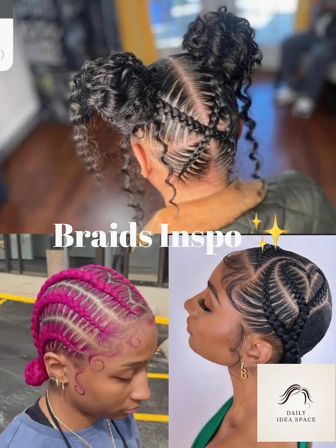 Braided Top Knot