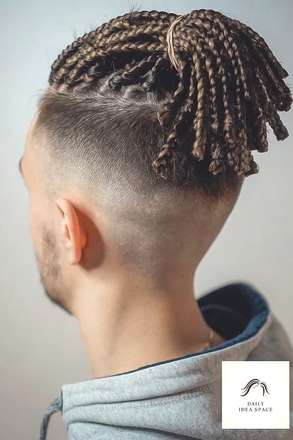 25 Braids For Men Ideas That Are Going Viral on Pinterest Right Now 16 Braided Undercut Bun