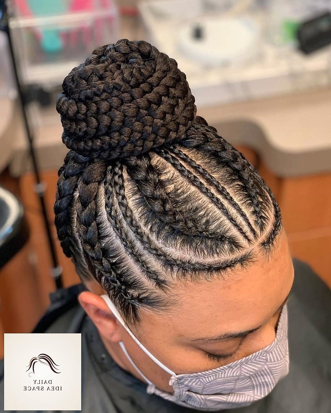 30 Braid Hairstyles For Black Women Ideas You Need to Try Next 19 Braided Updo with Loose Face-Framing Pieces