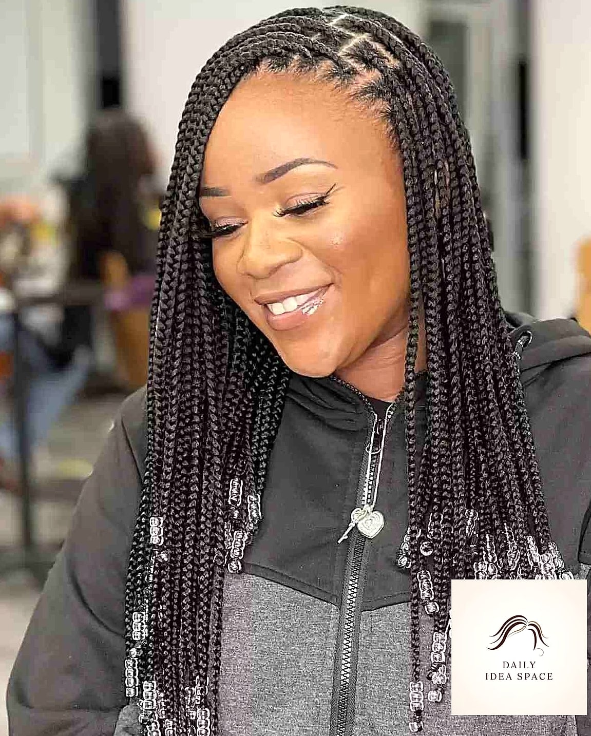 22 Braided Hairstyles For Black Women Ideas Worth Bookmarking Right Now 22 Braids With Beads and Cuffs