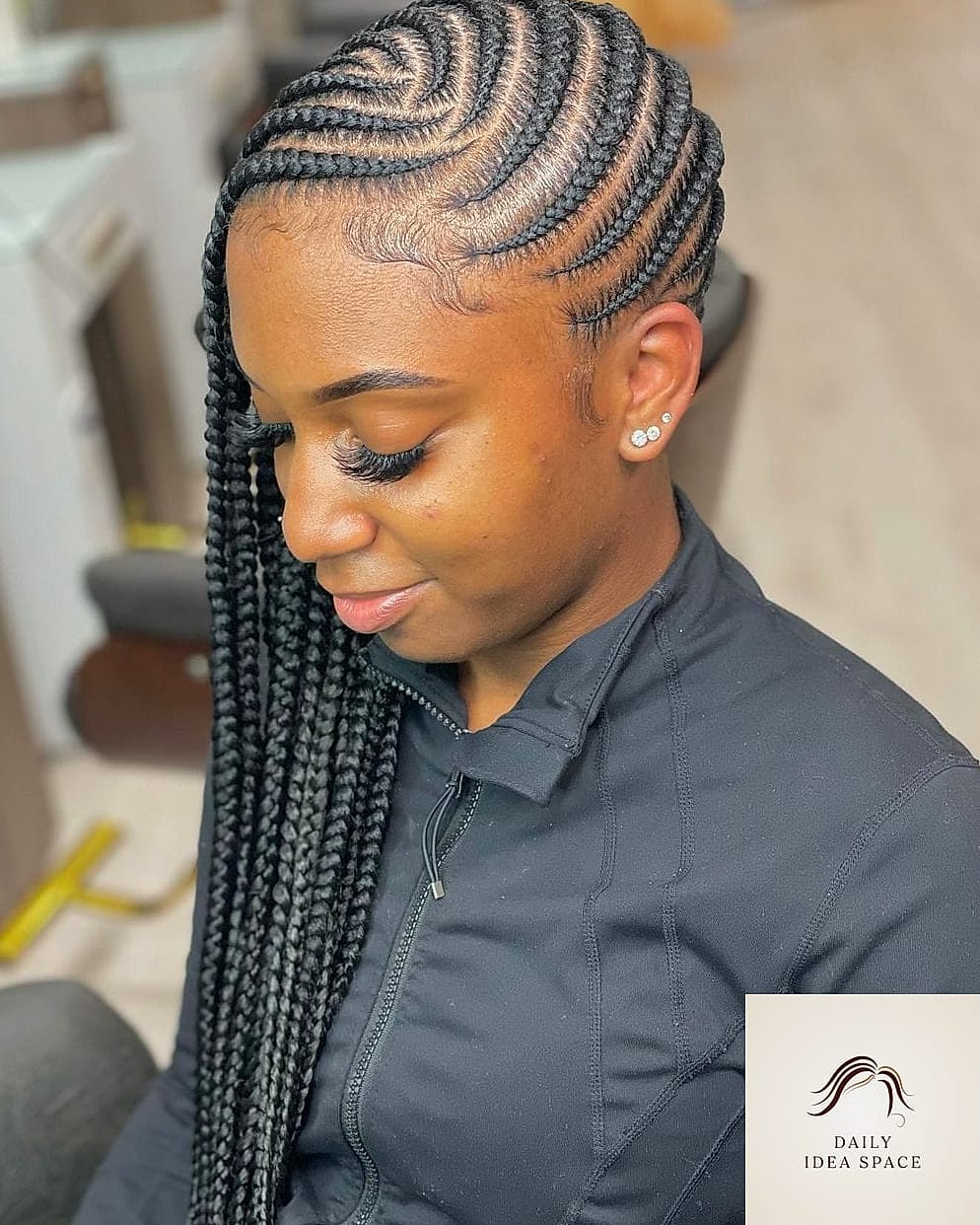 27 Scalp Braids Ideas Every Woman Needs to See 17 Braids With a Deep Side Part