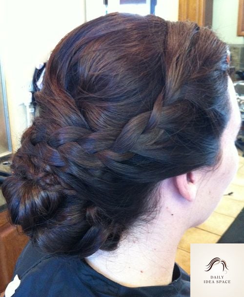 30 Easy Braided Hairstyles Ideas You Need to Try Next 5 Bridal Stacked Braided Updo
