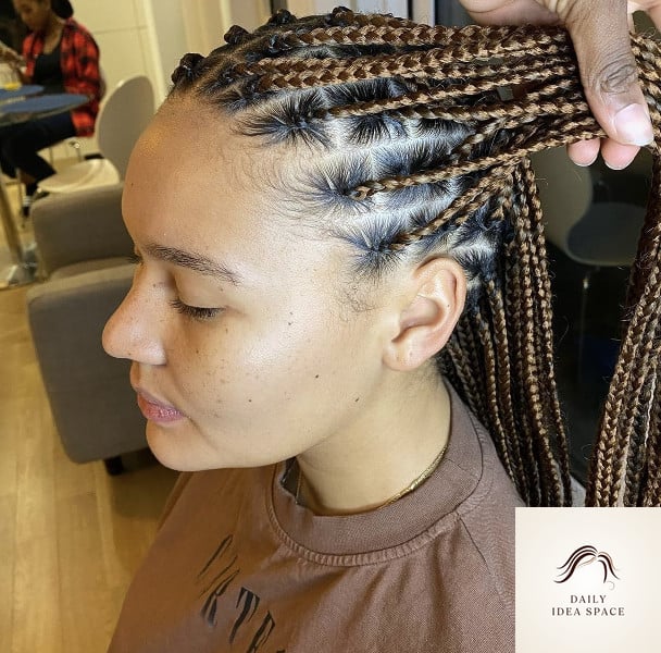 25 Tranças Box Braids Ideas That Are Going Viral on Pinterest Right Now 4 Brown box braids
